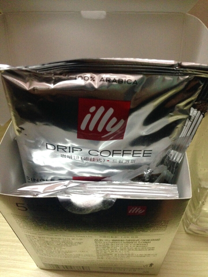 illy 意利意大利进口深焙挂耳咖啡滤挂黑咖啡粉 深度烘焙怎么样，好用吗，口碑，心得，评价，试用报告,第5张