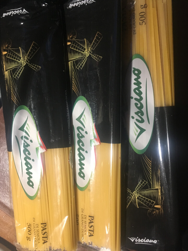 3袋意大利进口维夏诺(VISCIANO)意大利面500克 西餐主食 进口意面批发 spaghetti 2直身+1宽扁怎么样，好用吗，口碑，心得，评价，试用报告,第2张