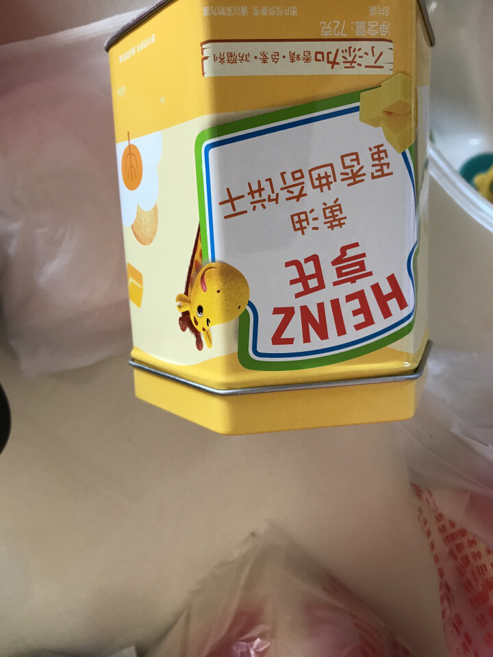 【新品上市】亨氏 （Heinz）宝宝零食曲奇饼干趣味饼干 儿童饼干 黄油蛋香味怎么样，好用吗，口碑，心得，评价，试用报告,第2张