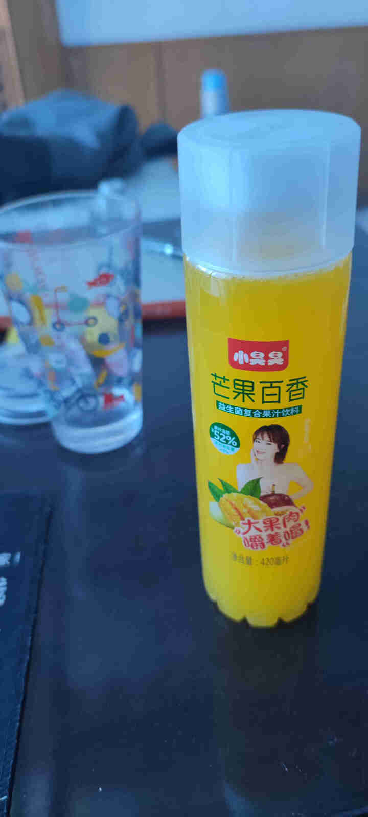 小臭臭益生菌复合饮料420ml*15瓶/箱网红果粒饮品果汁含量≥52%新鲜大果肉 芒果百香味怎么样，好用吗，口碑，心得，评价，试用报告,第3张