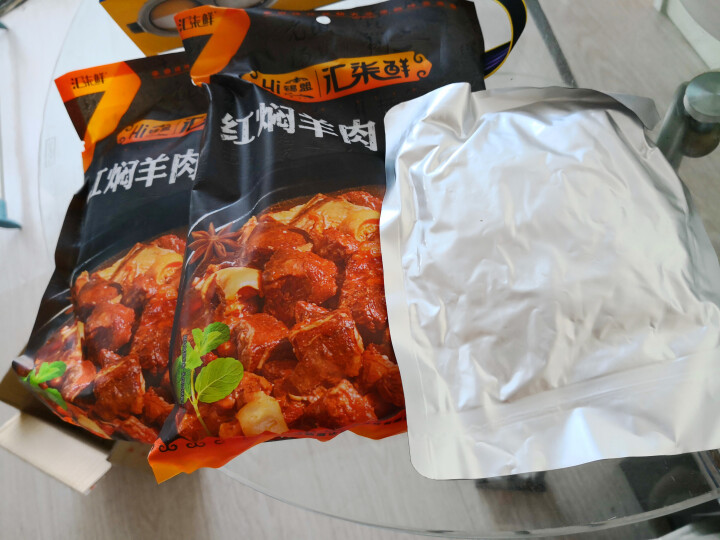 汇柒鲜 红焖羊肉200g/袋*3 卤味熟食火锅食材家常菜 锡盟羊肉怎么样，好用吗，口碑，心得，评价，试用报告,第3张