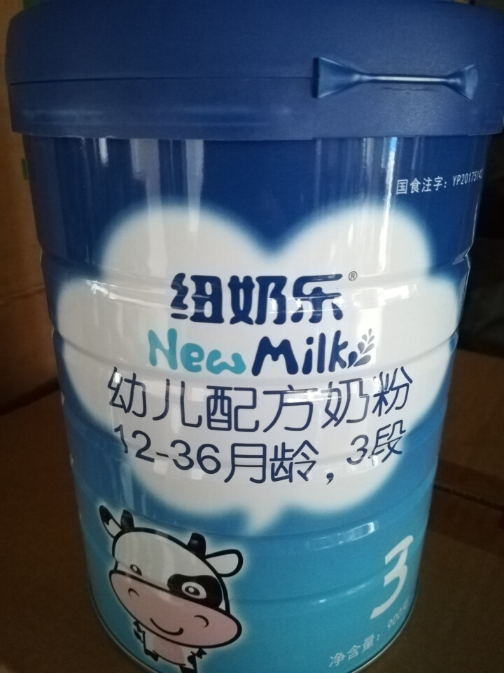 纽奶乐NewMilk新西兰原装进口幼儿配方奶粉3段（12,第2张