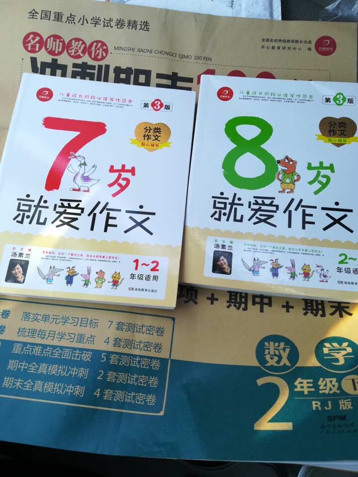 期末冲刺100分二年级下册语文数学书试卷同步训练 辅导资料 教辅书2019 小学二年级下册试卷测试卷 语文数学套装怎么样，好用吗，口碑，心得，评价，试用报告,第2张