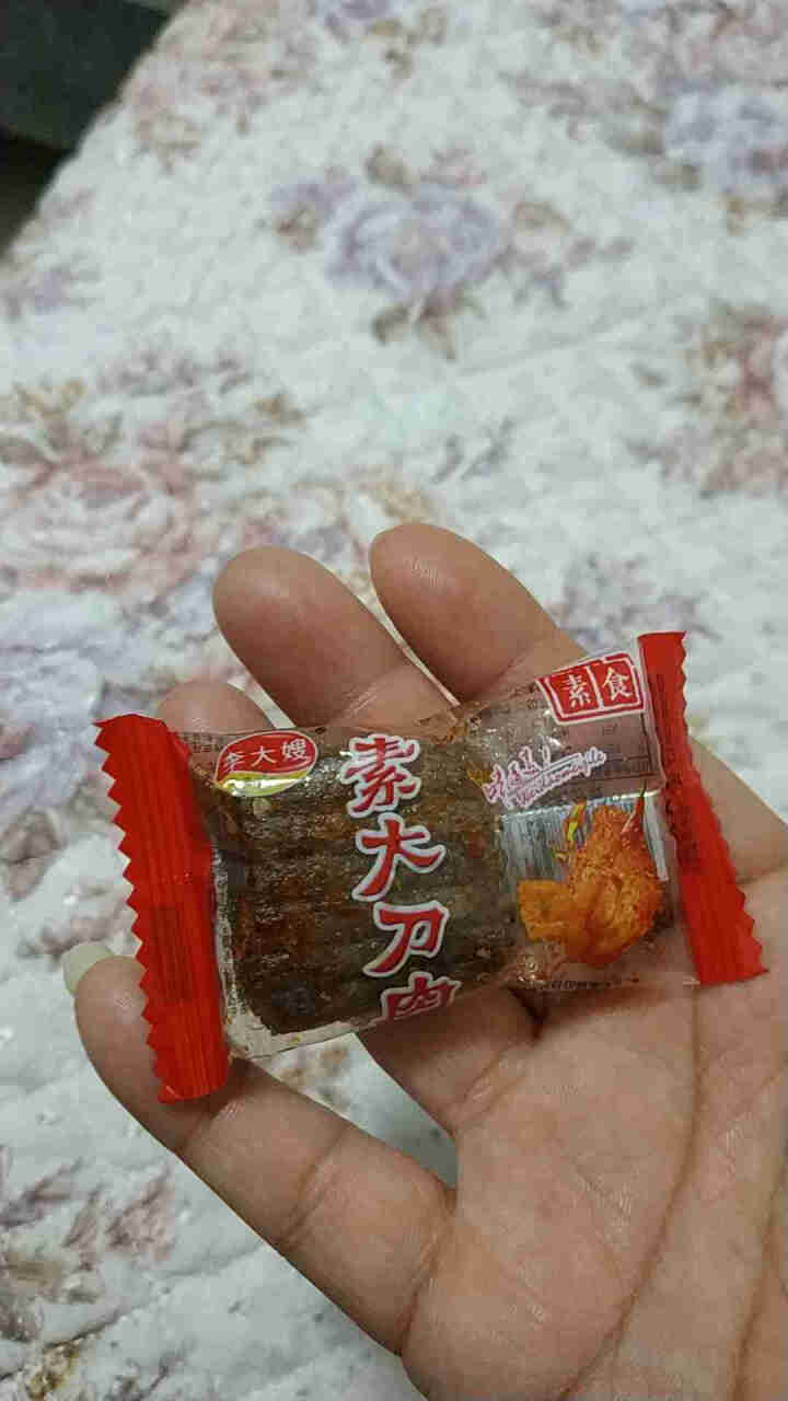 素大刀肉辣条麻辣面筋食品儿时怀旧素零食小吃湖南特色食品 尝鲜装(15颗)怎么样，好用吗，口碑，心得，评价，试用报告,第4张