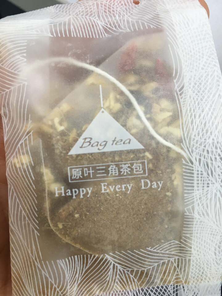 岐景黄鹊 黑糖姜茶大姨妈月经期调理养生茶驱寒暖宫 红糖姜枣茶三角袋泡茶独立包装140g 黑糖姜茶试用装（1袋）怎么样，好用吗，口碑，心得，评价，试用报告,第2张