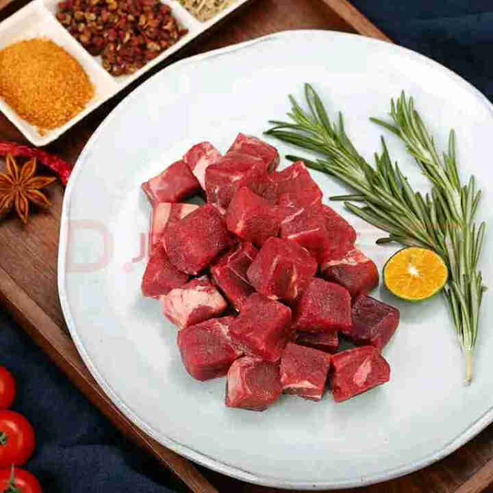 新中鹿 鹿肉粒 350g/袋 进口草饲鹿肉 煲汤 炒肉粒 核酸已检测怎么样，好用吗，口碑，心得，评价，试用报告,第3张