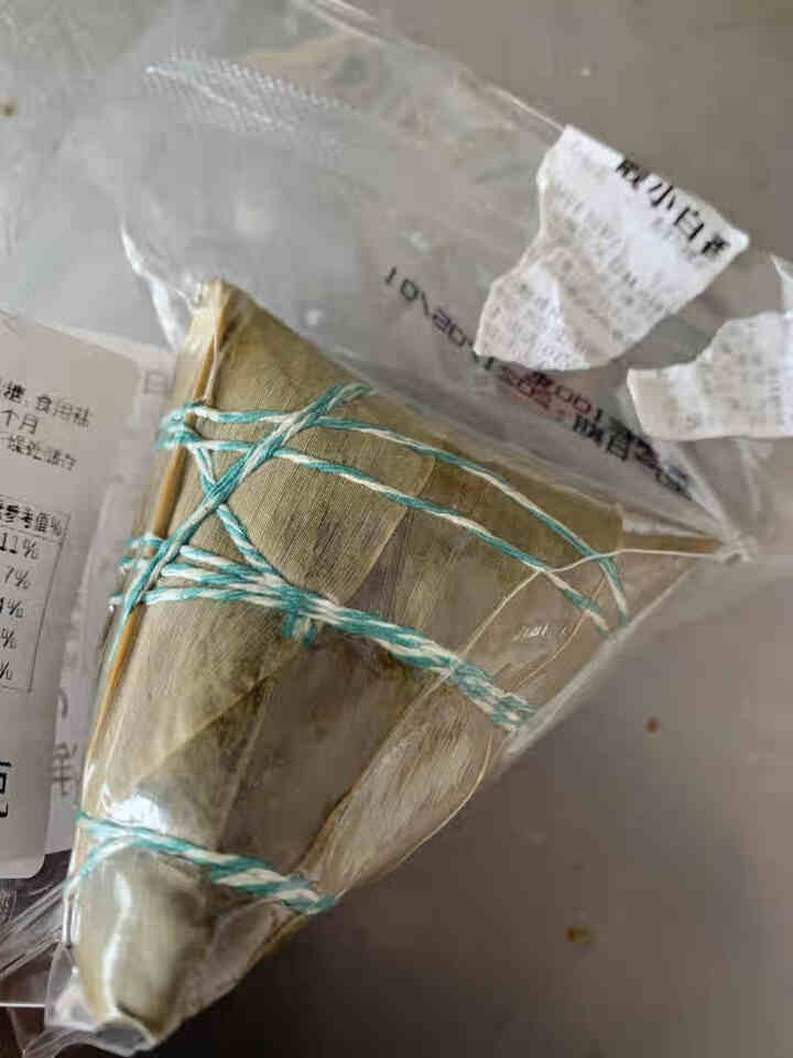 鲜肉粽子礼盒 五香肉咸粽网红水晶粽靓小白多口味咸蛋黄蜜枣杂粮水果粽端午节散装批发团购 【试吃装】靓小白传统蜜枣粽100g(单个)怎么样，好用吗，口碑，心得，评价,第2张