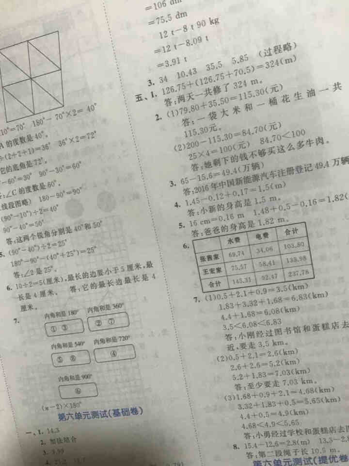 （旧版清仓）2019版53小学全优卷下册数学同步试卷三四五六年级五三卷子5.3 人教版 二年级下册数学,第4张