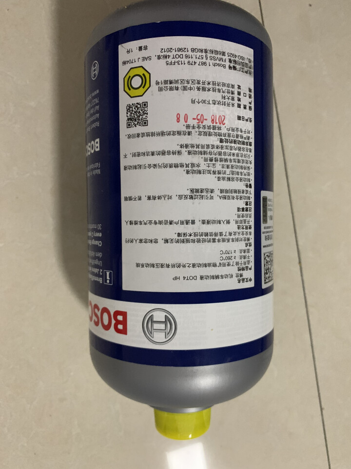 博世(Bosch)意大利进口DOT4刹车油|制动液1000ml装 通用型DOT4 1L 备注车型怎么样，好用吗，口碑，心得，评价，试用报告,第3张