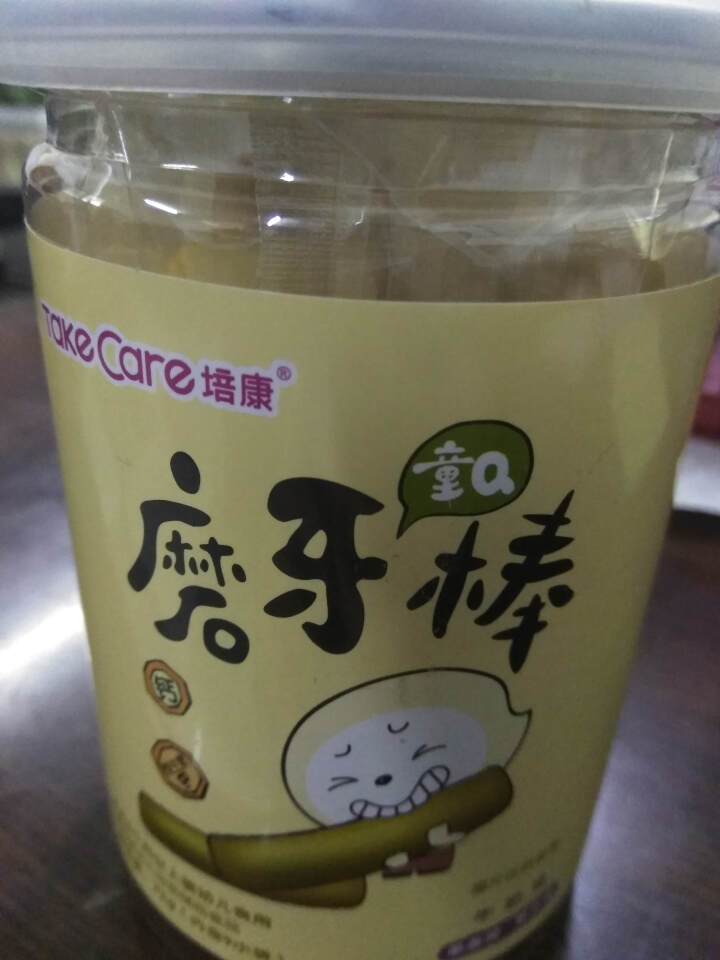 培康（Take Care） 磨牙饼干 儿童零食婴幼儿辅食品营养磨牙棒72g/罐 牛奶味怎么样，好用吗，口碑，心得，评价，试用报告,第2张