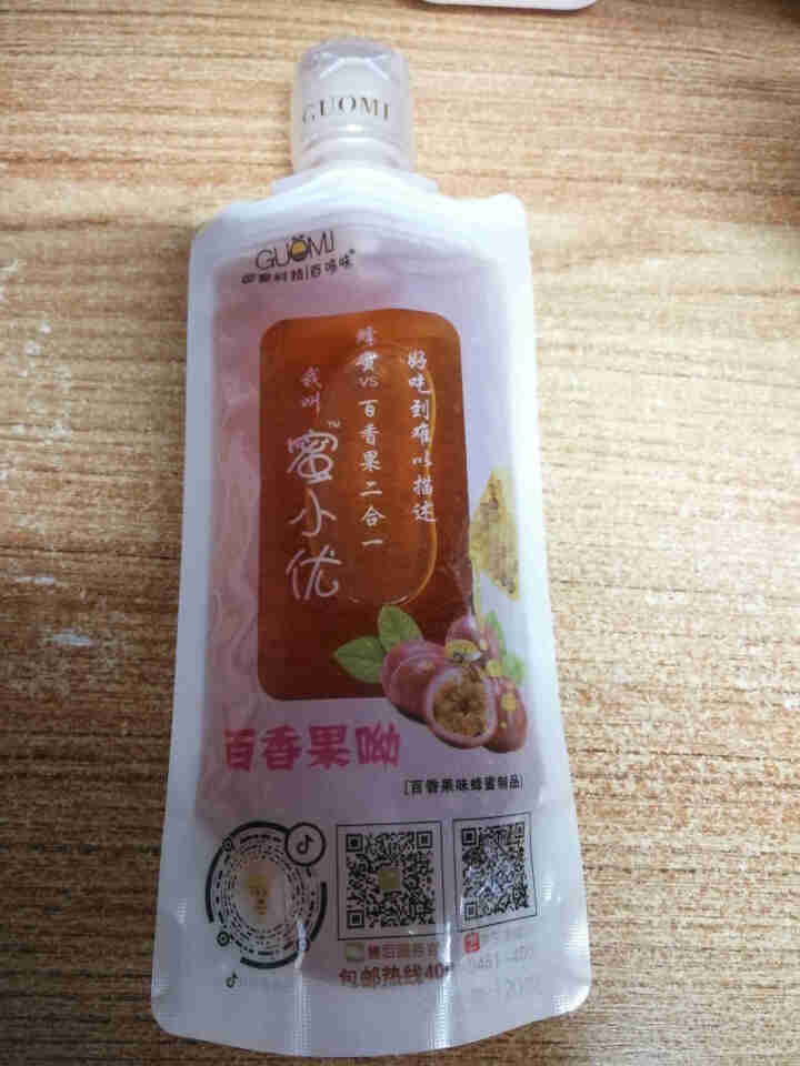 国蜜百哆味 蜂蜜 百香果蜂蜜 孕妇儿童蜂蜜 天然成熟百香果蜂蜜袋装便携装 百香果味怎么样，好用吗，口碑，心得，评价，试用报告,第3张