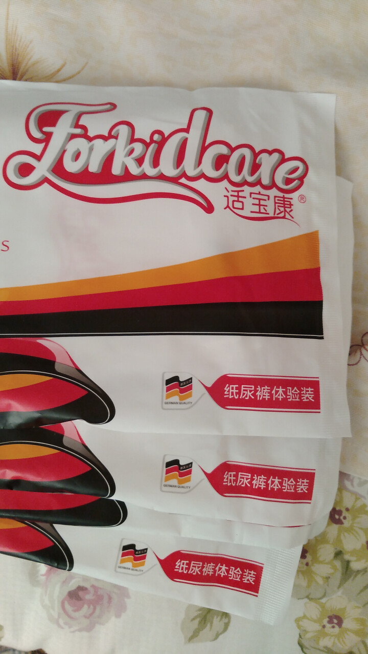 适宝康·Forkidcare 丝薄柔呵纸尿裤试用装M码*4片 适合6,第3张