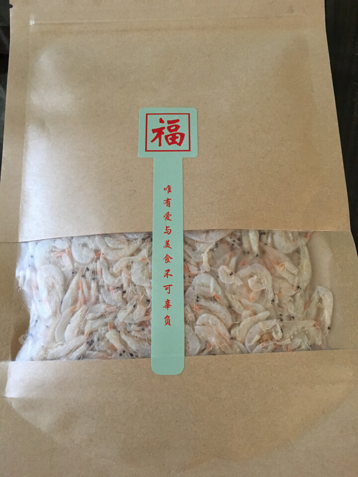 鲜海缘  虾皮 虾米 100g/袋 海鲜干货怎么样，好用吗，口碑，心得，评价，试用报告,第2张