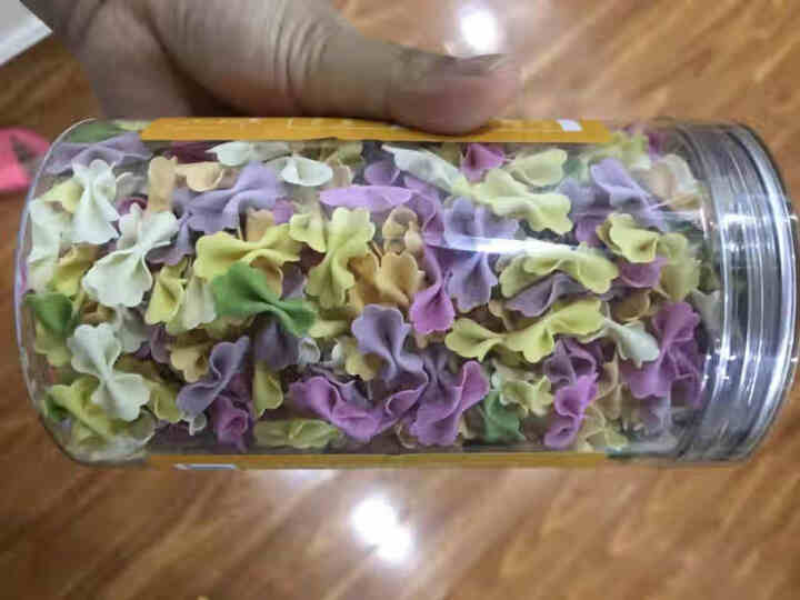 米小芽宝宝有机胚芽米粥 蔬菜蝴蝶面条  婴儿煮粥米杂粮东北大米稻花香大米粥添加黄小米 藜麦谷物粥米 米小芽蔬菜蝴蝶面怎么样，好用吗，口碑，心得，评价，试用报告,第4张