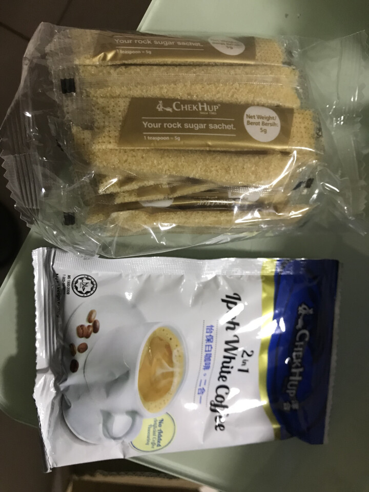 【买就送杯+试饮】泽合怡保白咖啡 马来西亚泽合咖啡 二合一速溶咖啡粉袋装 /香浓/原味 二合一x1袋（独立冰糖包）怎么样，好用吗，口碑，心得，评价，试用报告,第4张