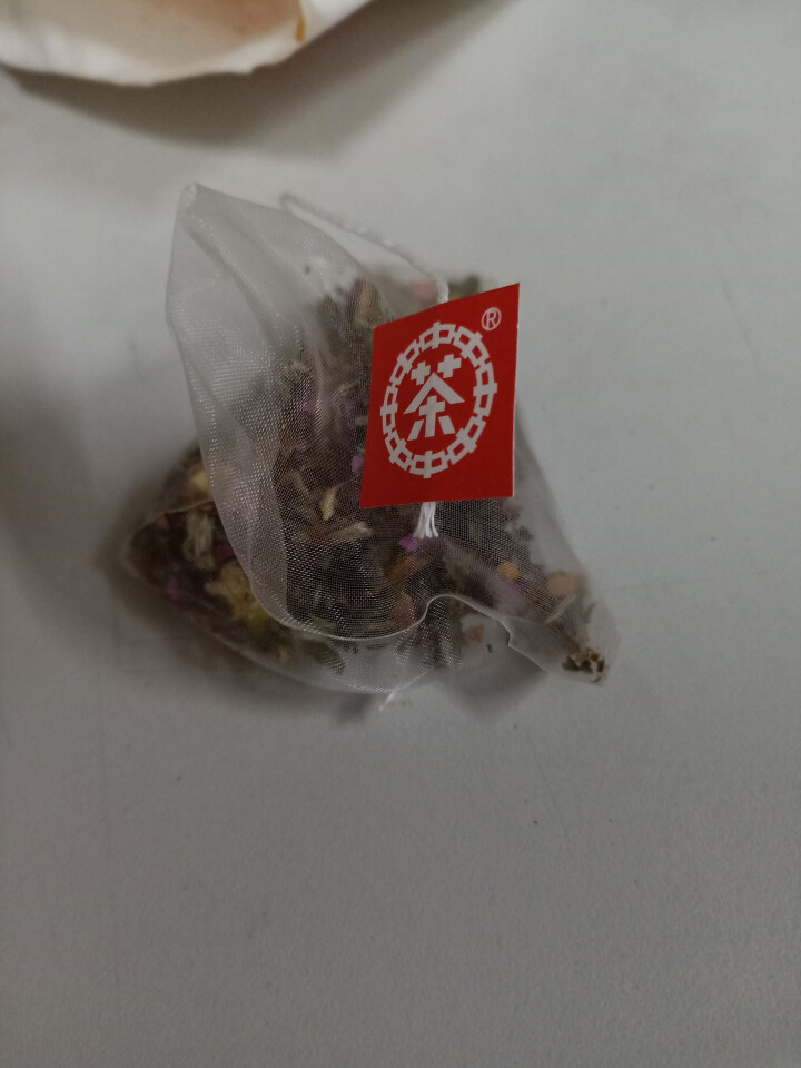 中茶清茶玫瑰白茶花草茶 茶叶袋泡10包一盒25g 玫瑰白茶试用装1袋怎么样，好用吗，口碑，心得，评价，试用报告,第3张