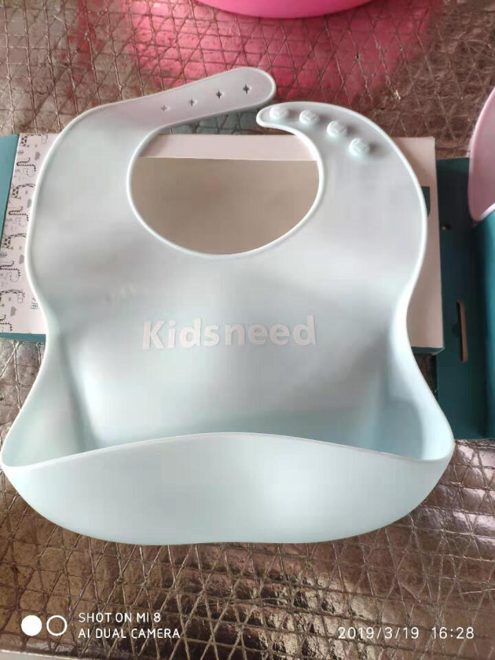 柯斯德尼（kidsneed）宝宝吃饭围兜婴儿 1,第3张