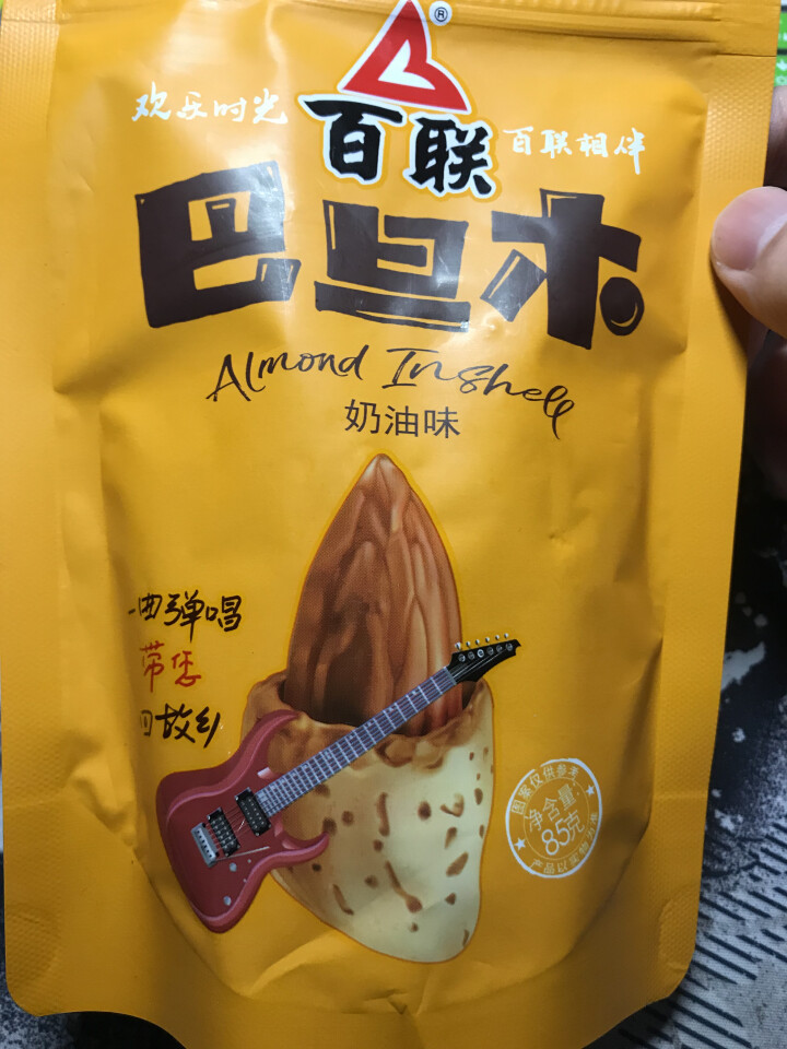 百联 坚果炒货零食 每日坚果休闲食品 奶油味手剥巴旦木85g/袋 奶油味怎么样，好用吗，口碑，心得，评价，试用报告,第3张