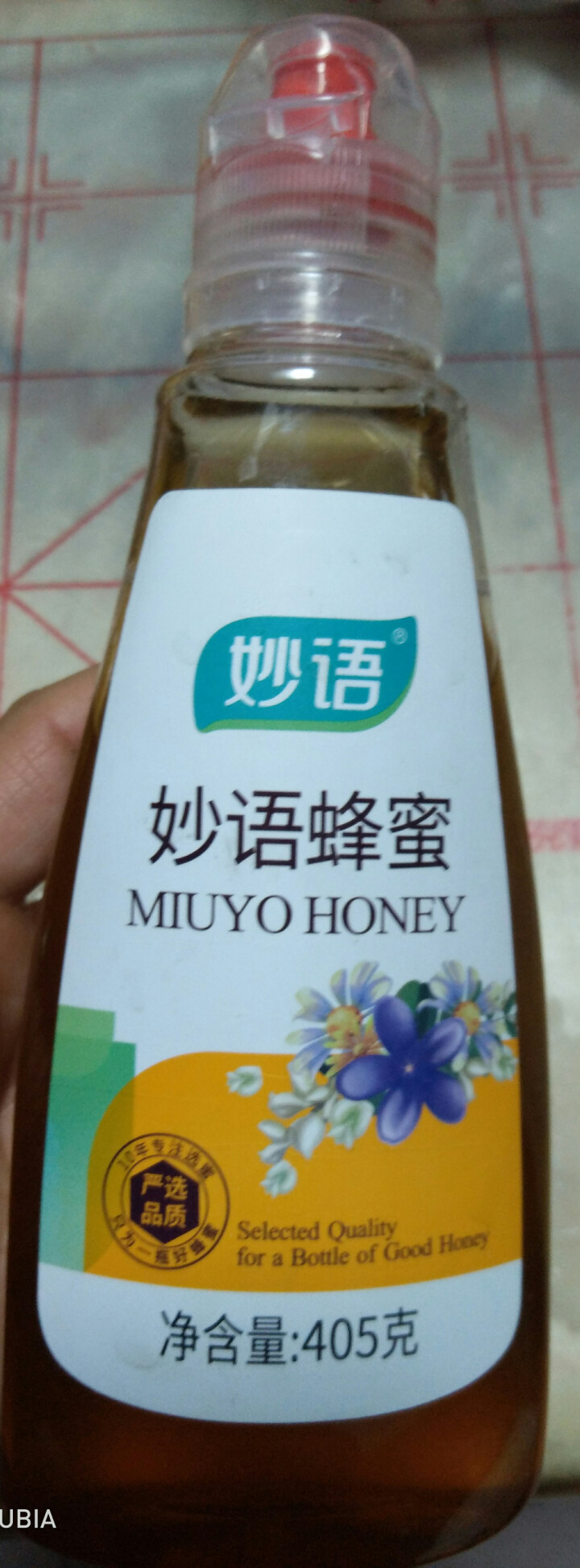 妙语（MiuYo）纯净天然农家自产土取蜂蜜 405g*1瓶怎么样，好用吗，口碑，心得，评价，试用报告,第2张