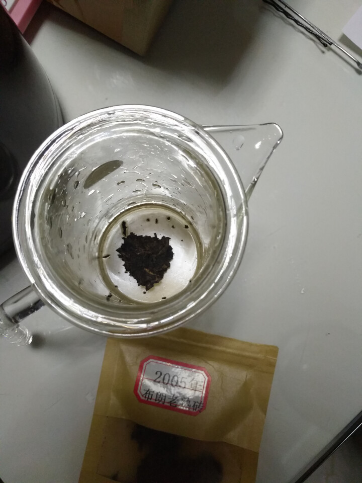 云茗木 古树茶 普洱茶叶  布朗古树熟茶 2005年 老茶砖 熟茶中端 老茶砖同款茶样10克装 商品属于试用装不建议购买怎么样，好用吗，口碑，心得，评价，试用报,第2张