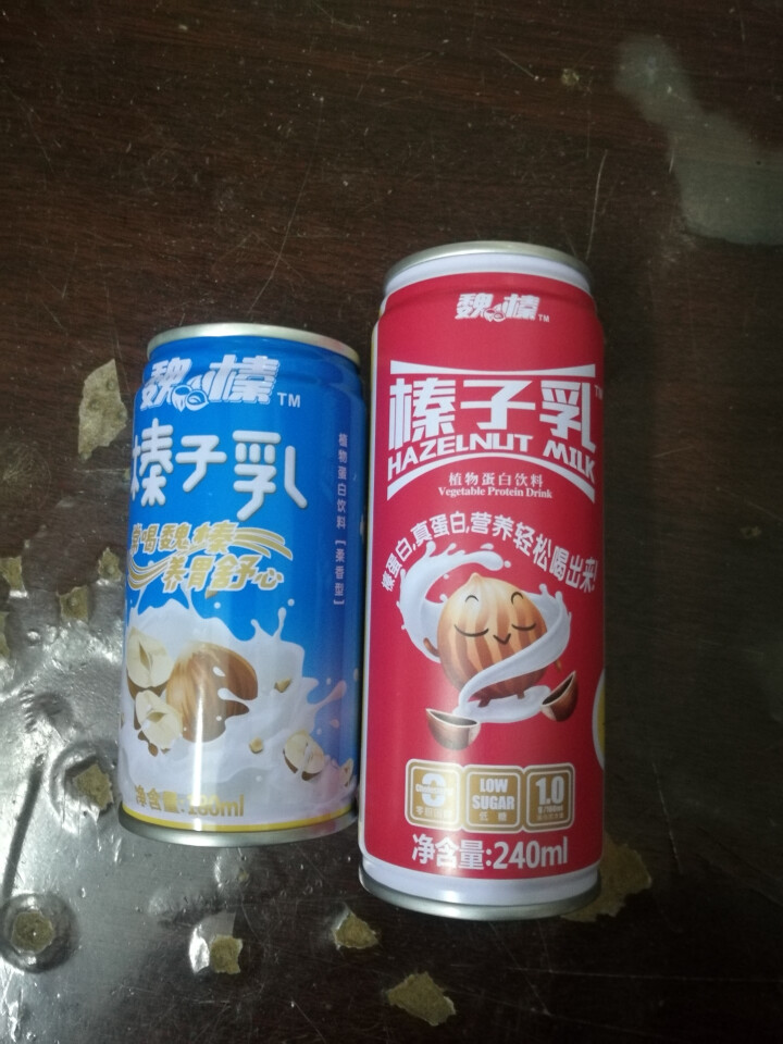 魏榛榛子乳植物蛋白饮料 醇香240ml*1+柔香180ml*1试用装怎么样，好用吗，口碑，心得，评价，试用报告,第3张