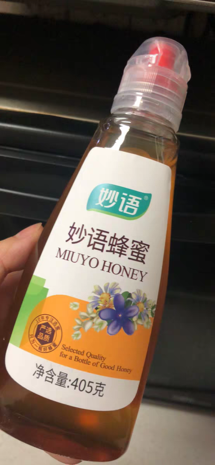 妙语（MiuYo）纯净天然农家自产土取蜂蜜 山花405g*1瓶怎么样，好用吗，口碑，心得，评价，试用报告,第2张