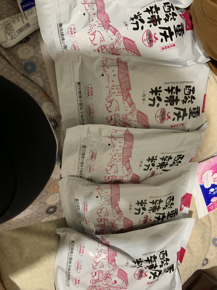 重庆酸辣粉277g*5袋 网红夜宵速食粉丝粉条 袋装方便面泡面 正宗挑挑小面 冲泡即食可泡可煮怎么样，好用吗，口碑，心得，评价，试用报告,第2张