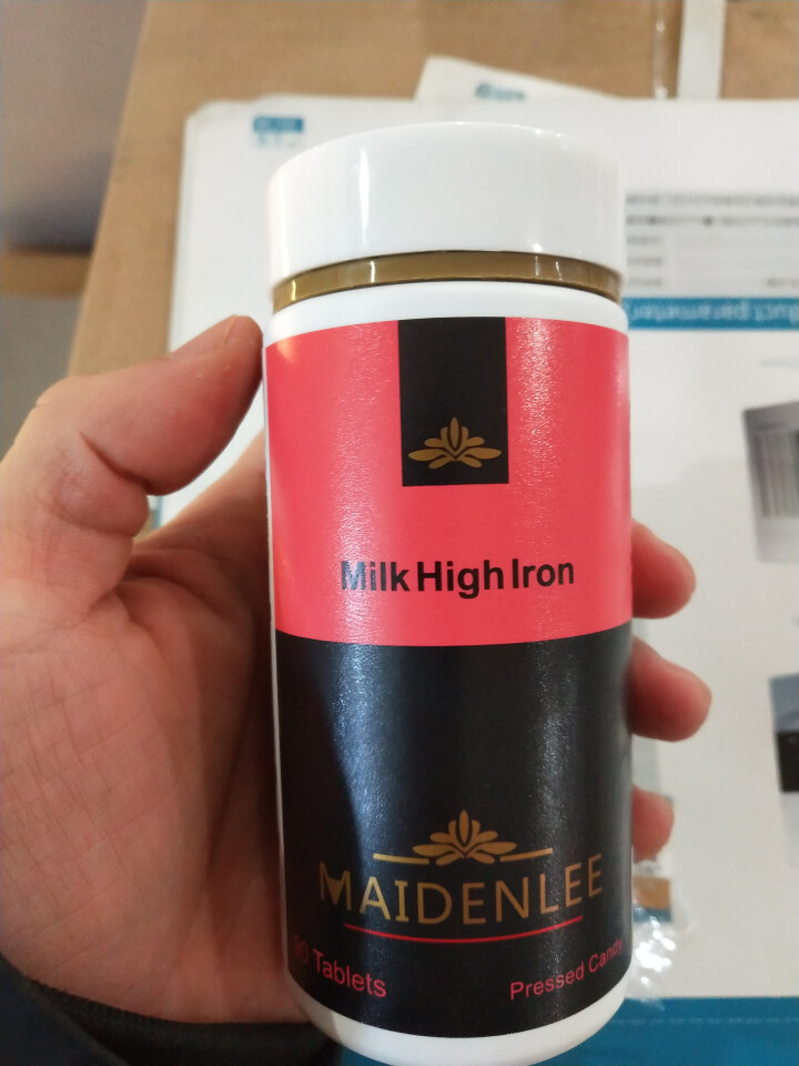 美敦力（MAIDENLEE）  牛乳高铁咀嚼片 美国原装原瓶进口 1盒 儿童铁片怎么样，好用吗，口碑，心得，评价，试用报告,第2张