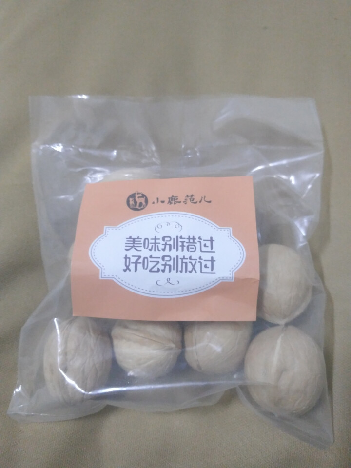 【小鹿范儿】 新疆特产 500G休闲零食2018年新核桃 坚果炒货  阿克苏薄皮核桃 新疆薄皮核桃160G怎么样，好用吗，口碑，心得，评价，试用报告,第2张