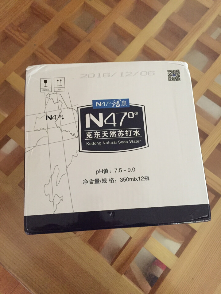 N47°克东天然苏打水350ml*12瓶碱性苏打水非饮料饮用矿泉水怎么样，好用吗，口碑，心得，评价，试用报告,第2张