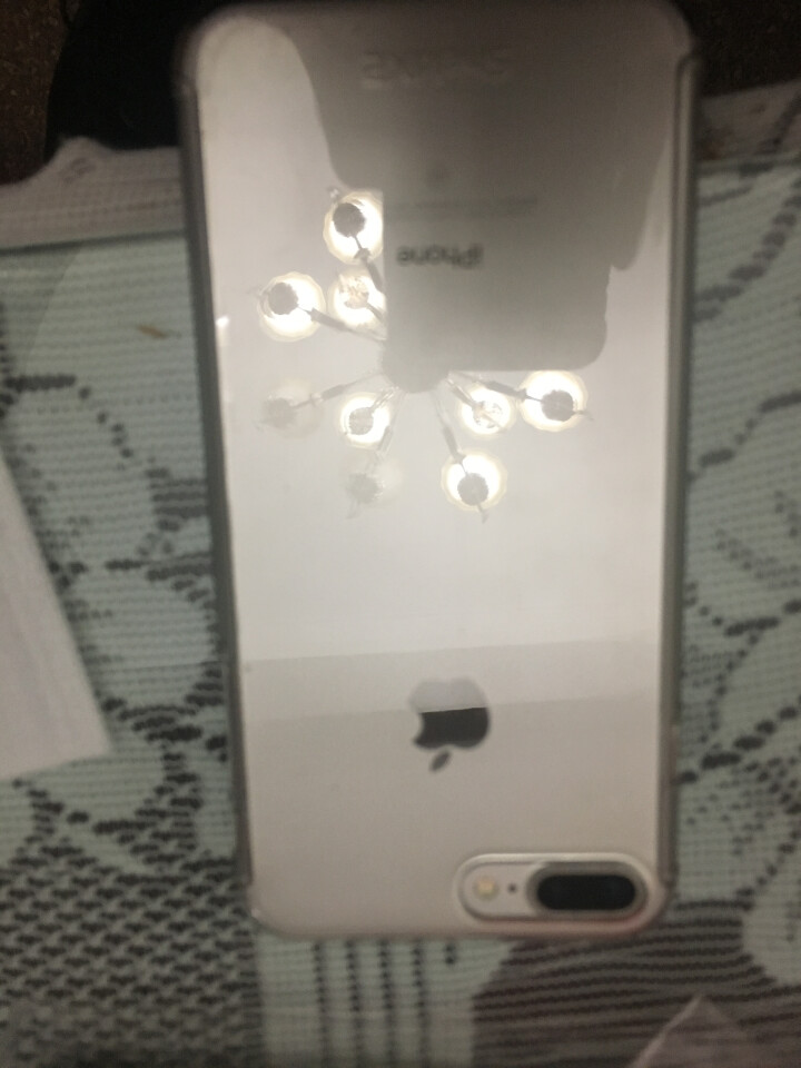 晶罡 iphone6s护盾手机壳苹果6/7/8plus双面全包防摔保护套潮男女款透明新款带钢化膜外套 苹果6/6S,第4张