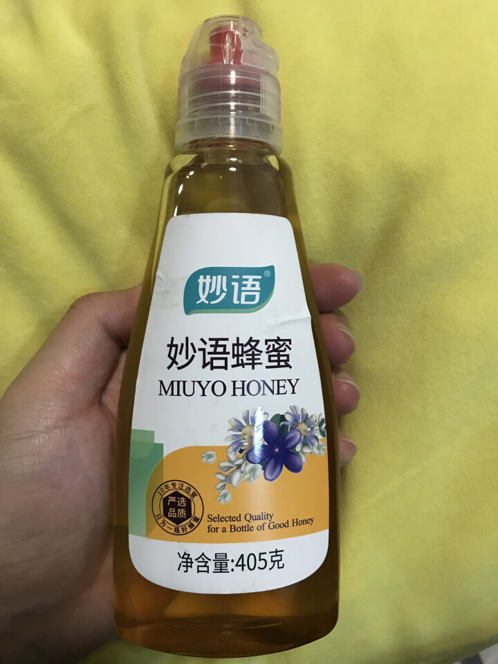 妙语（MiuYo）纯净天然农家自产土取蜂蜜 405g*1瓶怎么样，好用吗，口碑，心得，评价，试用报告,第2张