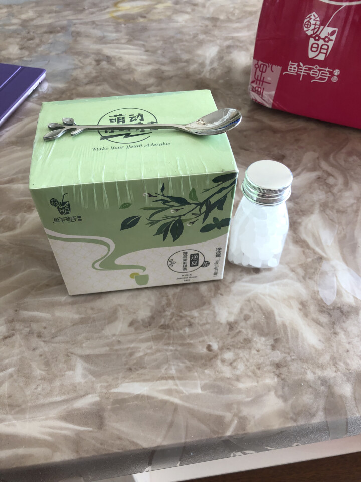 鲜萌花草茶 桂花乌龙茶桂花龙井菊花龙井薄荷茉莉绿茶胖大海茉莉花降火清口气润喉提神 三角茶包组合养生茶 逆夏—薄荷茉莉绿茶怎么样，好用吗，口碑，心得，评价，试用报,第4张