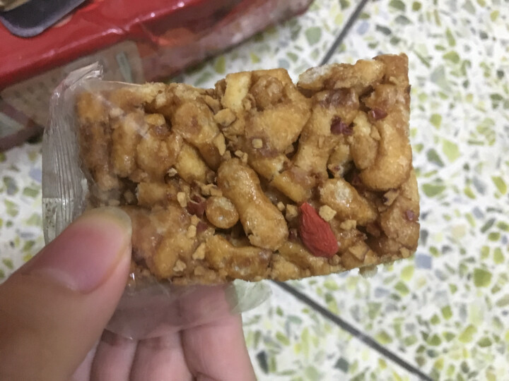 名沙黑糖味红枣枸杞沙琪玛430g 小时候的美味 硬脆萨其马整箱批发 厂家自营怎么样，好用吗，口碑，心得，评价，试用报告,第4张