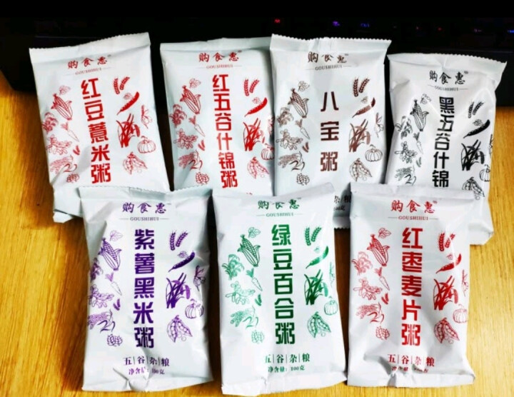 购食惠 7日粥道 五谷杂粮 粥米 7种700g（粥米 粗粮 组合 杂粮 八宝粥原料）怎么样，好用吗，口碑，心得，评价，试用报告,第3张