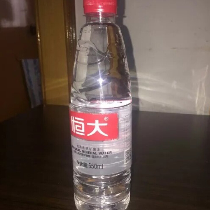 【整箱买一送一】恒大 天然矿泉水饮用水瓶装水非纯净水 550ml*1瓶（样品不售卖）怎么样，好用吗，口碑，心得，评价，试用报告,第2张