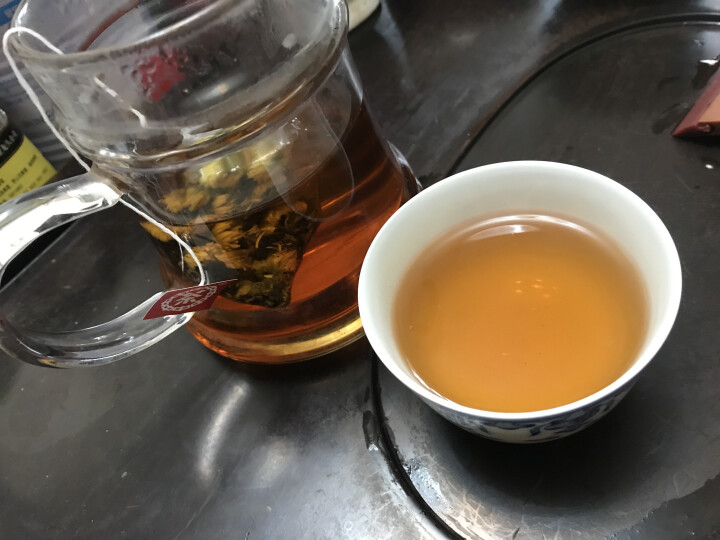 中茶清茶菊花普洱茶养生茶叶袋泡花茶10包一盒25g 菊花普洱试用装(1袋)怎么样，好用吗，口碑，心得，评价，试用报告,第5张