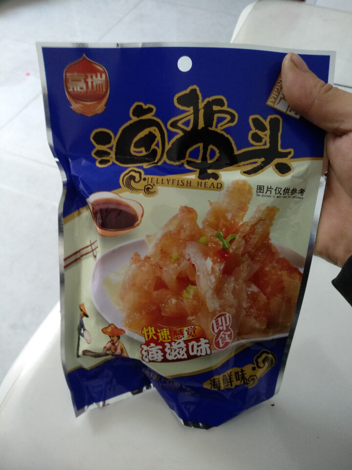 【五莲馆】嘉瑞  即食海蜇头 260g 带佐料包 日照特产 海蜇头260g*1袋怎么样，好用吗，口碑，心得，评价，试用报告,第2张