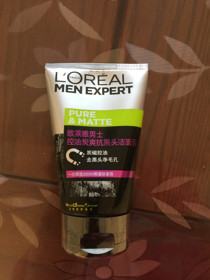 欧莱雅（LOREAL） 男士火山岩控油清痘洁面膏 洁面乳清洁毛孔抗黑头洗面奶抗痘去痘 控油炭爽抗黑头洁面膏怎么样，好用吗，口碑，心得，评价，试用报告,第2张