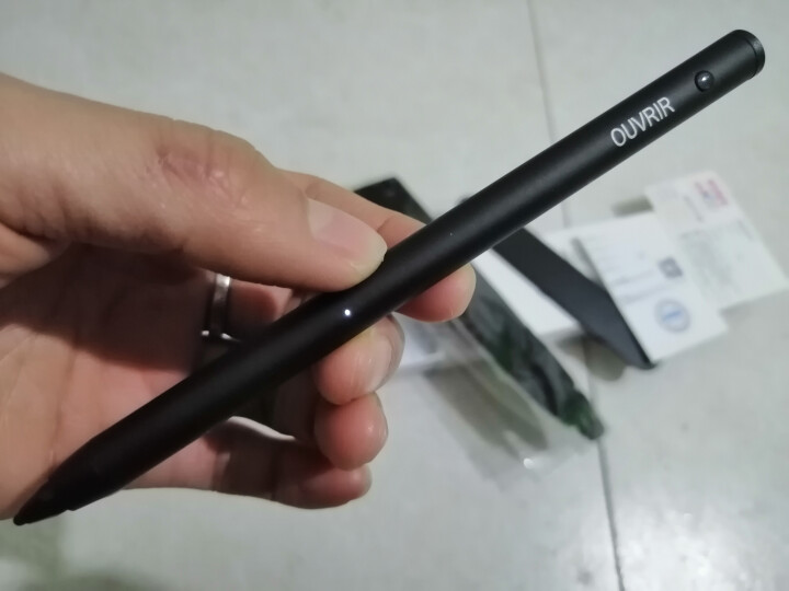 OUVRIR 苹果iPad电容笔apple pencil细头绘画手机平板通用安卓主动式手写笔触控微软 黑色标配怎么样，好用吗，口碑，心得，评价，试用报告,第4张