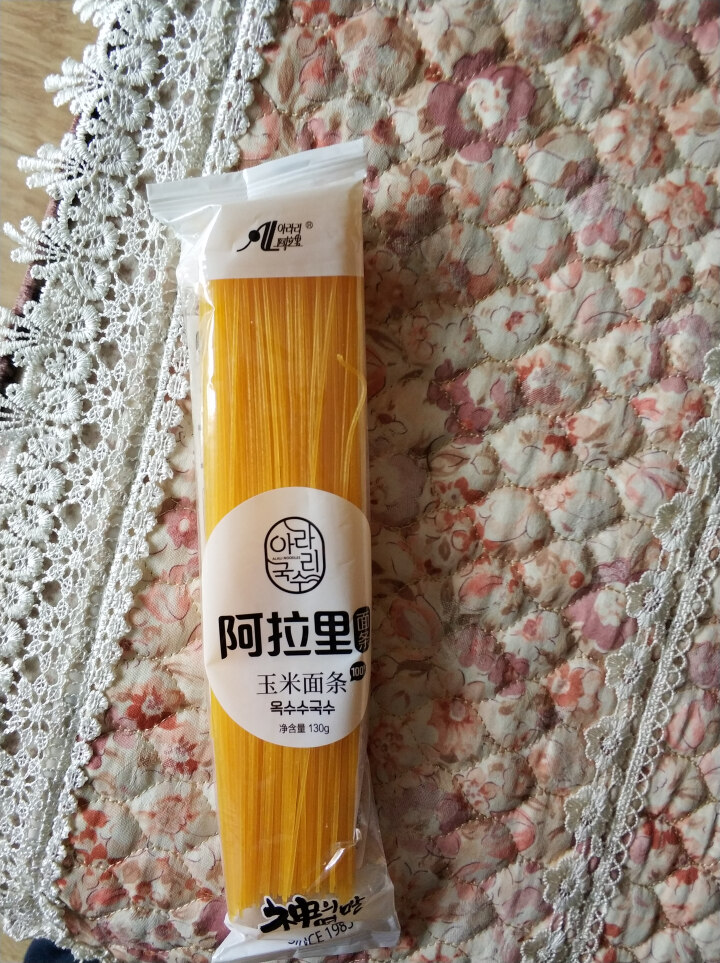 阿拉里玉米面条 东北朝鲜族温面 麻辣烫干冷面细面 130g*一袋怎么样，好用吗，口碑，心得，评价，试用报告,第2张