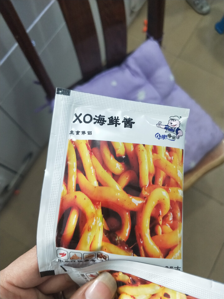 小肥拌饭25g*20袋XO海鲜酱重庆小面酱拌面酱料包小包装香辣麻辣味袋装 25g重庆小面+XO海鲜酱各一袋怎么样，好用吗，口碑，心得，评价，试用报告,第3张