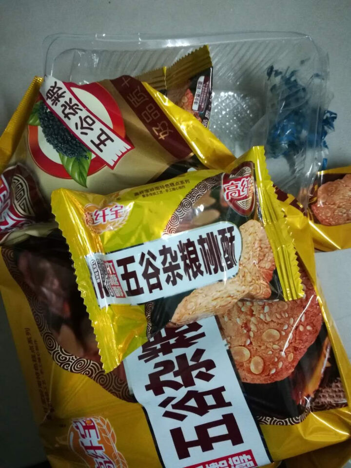 高纤宝 早餐饼干 高血糖食品木糖醇饼食品糖尿饼病人休闲零食桃酥袋装无糖桃酥 茶点办公室点心 208g 五谷杂粮桃酥怎么样，好用吗，口碑，心得，评价，试用报告,第4张