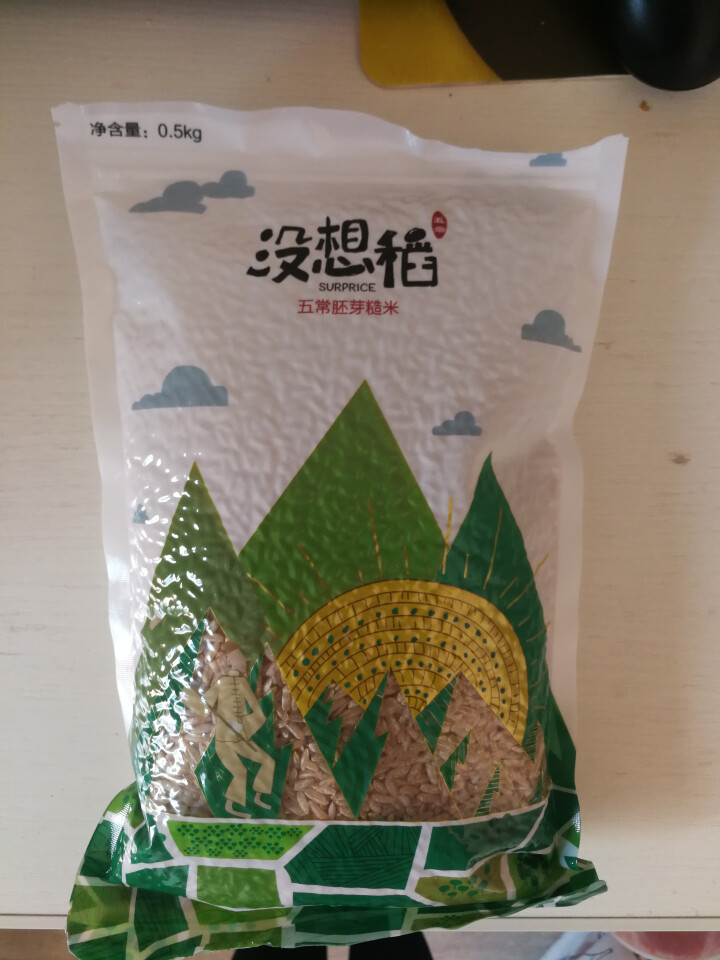 没想稻 五常大米 稻花香 糙米 粗粮胚芽米 2kg（500g*4）真空礼盒怎么样，好用吗，口碑，心得，评价，试用报告,第2张