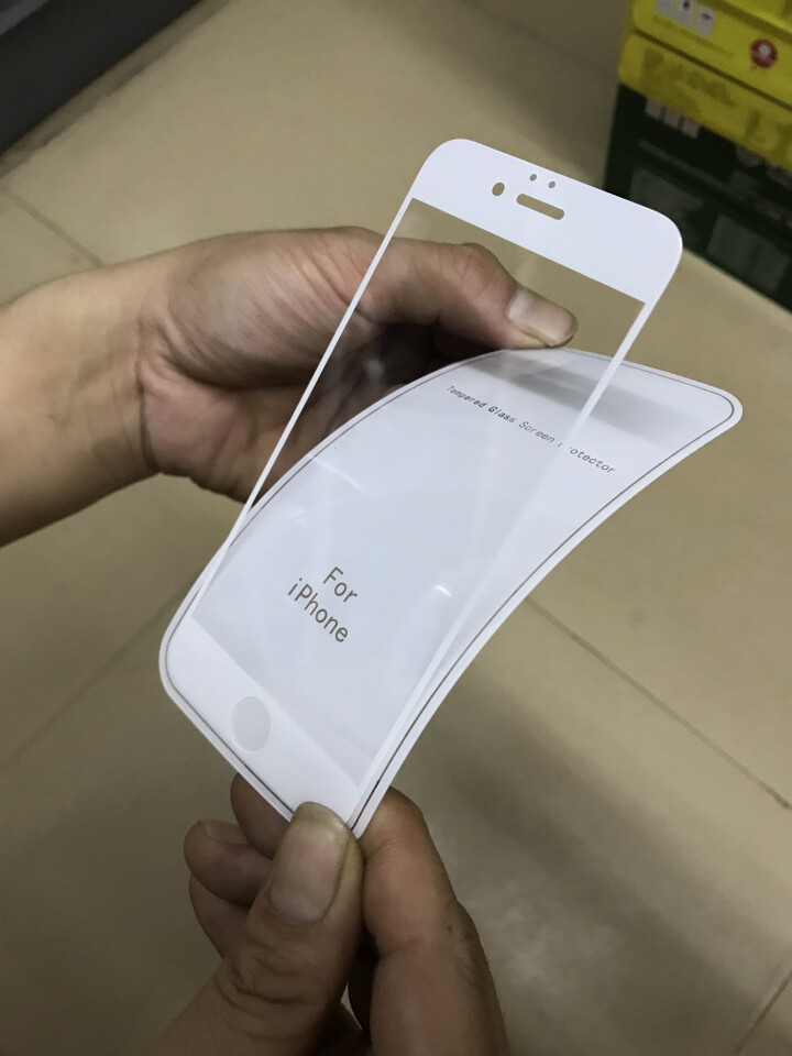 【蓝宝石镀晶】苹果8/7/6s玻璃膜 iPhone8/7/6/6s Plus钢化膜 全屏复盖手机贴膜 iPhone6/6s,第3张