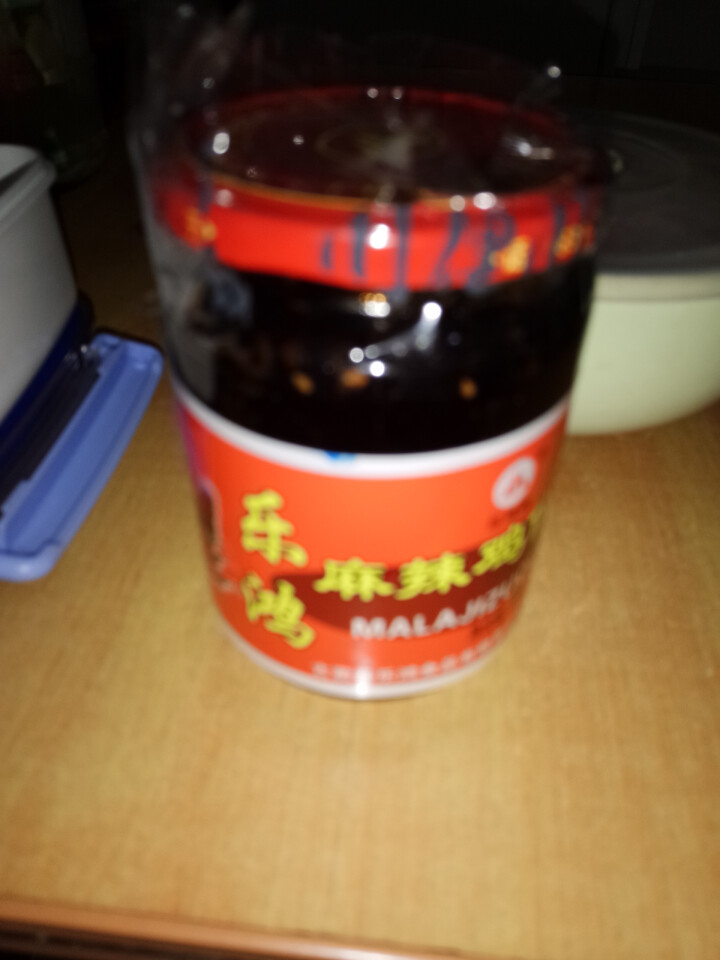 乐鸿古蔺麻辣鸡调料 红油辣椒酱凉拌菜调料 2瓶装怎么样，好用吗，口碑，心得，评价，试用报告,第4张