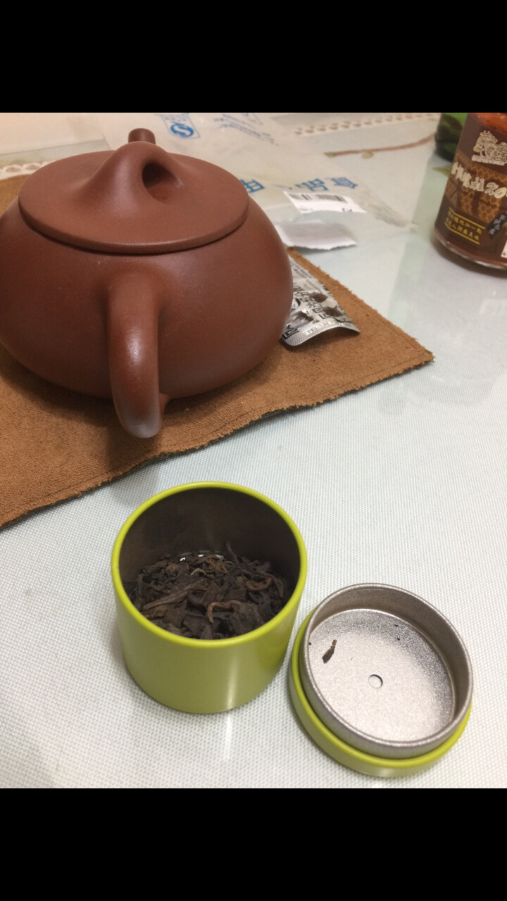 勤毅号 普洱茶熟茶特级正品小罐茶发酵茶5g试饮单罐装怎么样，好用吗，口碑，心得，评价，试用报告,第6张