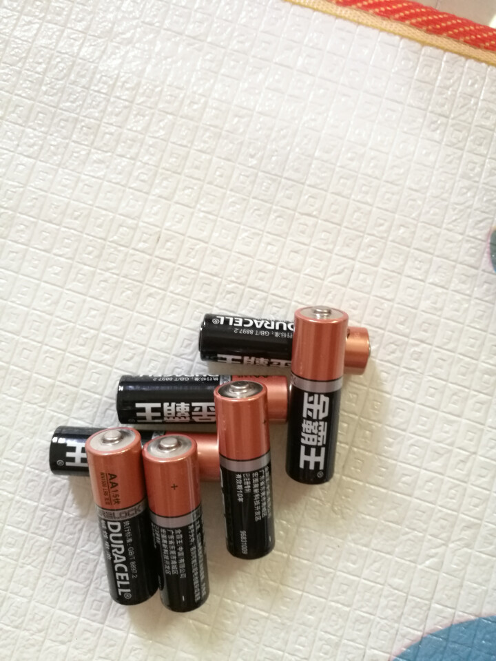 金霸王（Duracell）5号7号碱性电池 五号七号AAA干电池 遥控器挂钟电子秤鼠标儿童玩具计算器 5号电池8粒装怎么样，好用吗，口碑，心得，评价，试用报告,第4张