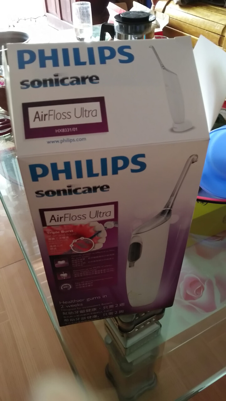 飞利浦(PHILIPS) 非电动牙刷 电动冲牙器 洁牙器 洗牙器 齿间清洁 白色 HX8331/01怎么样，好用吗，口碑，心得，评价，试用报告,第2张