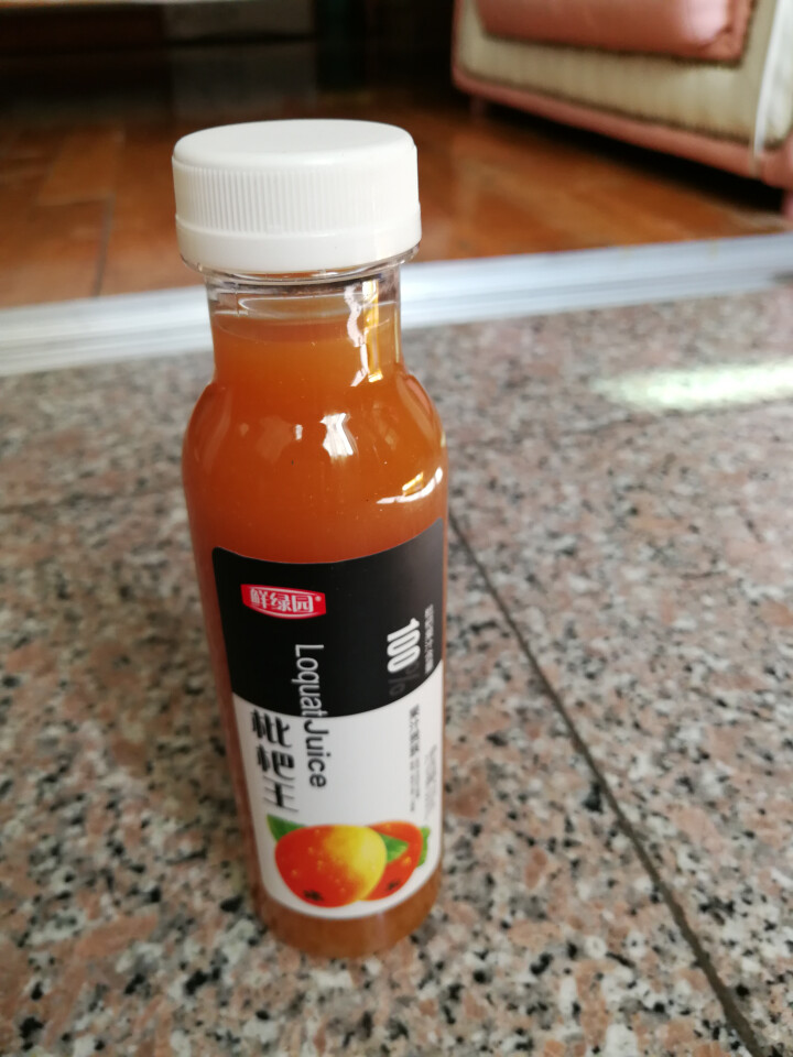 鲜绿园 枇杷汁100%枇杷王枇杷原浆果汁饮料大瓶饮料300ml 单瓶装试饮活动怎么样，好用吗，口碑，心得，评价，试用报告,第2张